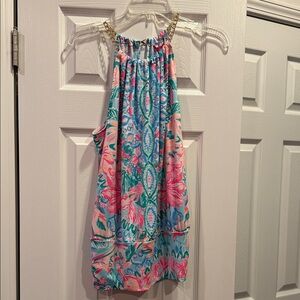 Colorful Halter Bowen top